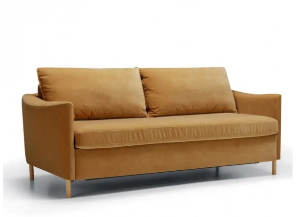 2,5 seater sofa bed with roll (bed surface: 143 x 210 x H:58,5cm) Frances sits