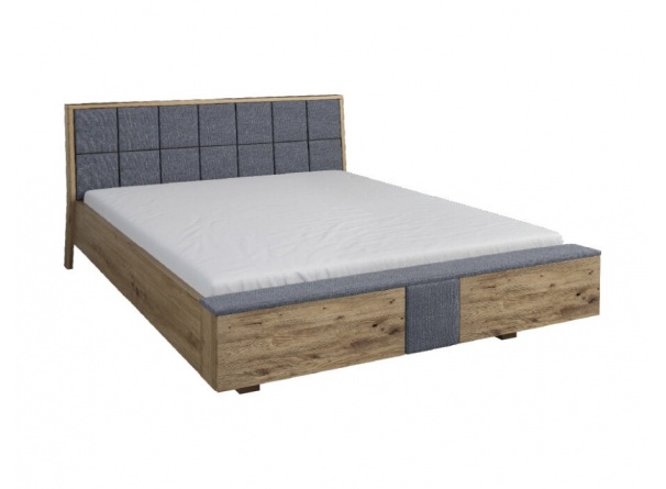Etno Łóżko 160 - zagłówek niski